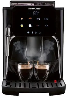 SILVERCREST Kitchen Tools Volautomatische koffiemachine 19 bar 1,6L