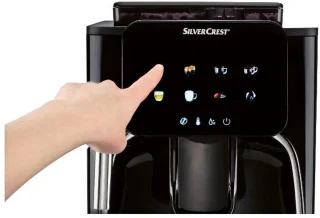 SILVERCREST Kitchen Tools Volautomatische koffiemachine 19 bar 1,6L