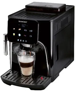 SILVERCREST Kitchen Tools Volautomatische koffiemachine 19 bar 1,6L