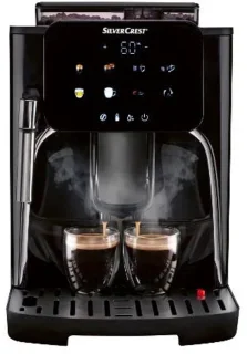 SILVERCREST Kitchen Tools Volautomatische koffiemachine 19 bar 1,6L