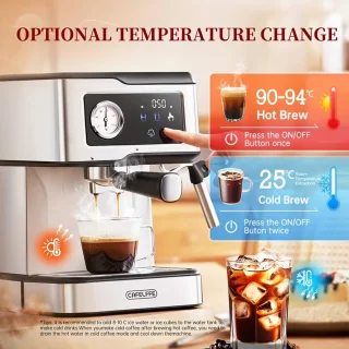 Smart Touch 20-bar espressomachine