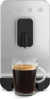 SMEG BCC01BLMEU Espressomachine Mat Zwart Volautomatisch