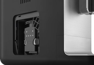 SMEG BCC01BLMEU Espressomachine Mat Zwart Volautomatisch