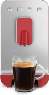 SMEG BCC01RDMEU Espressomachine Mat Rood Volautomatisch