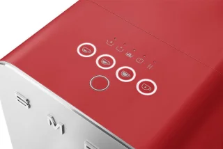 SMEG BCC01RDMEU Espressomachine Mat Rood Volautomatisch