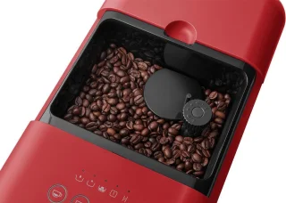 SMEG BCC01RDMEU Espressomachine Mat Rood Volautomatisch