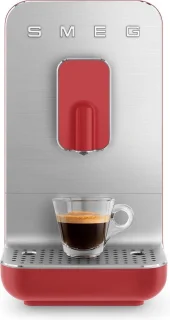 SMEG BCC01RDMEU Espressomachine Mat Rood Volautomatisch