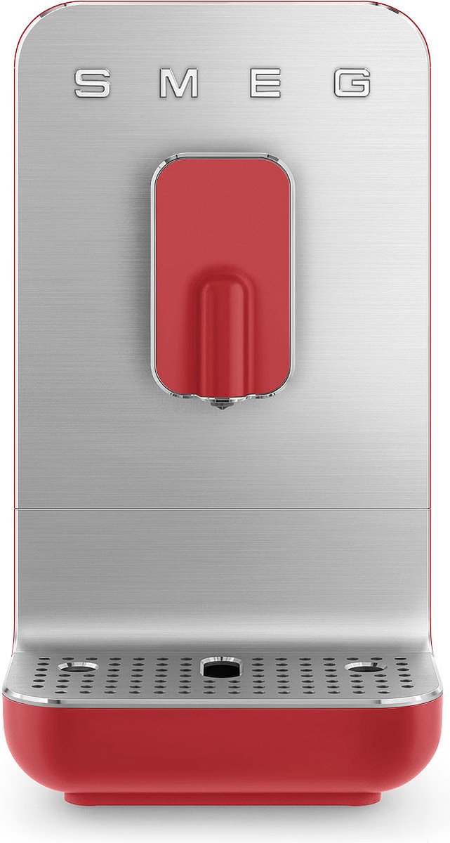 De SMEG BCC01RDMEU Espressomachine Mat Rood Volautomatisch in één oogopslag