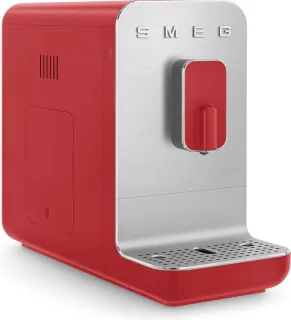 SMEG BCC01RDMEU Espressomachine Mat Rood Volautomatisch