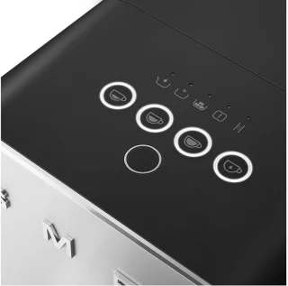 SMEG BCC11BLMEU Espressomachine Mat Zwart