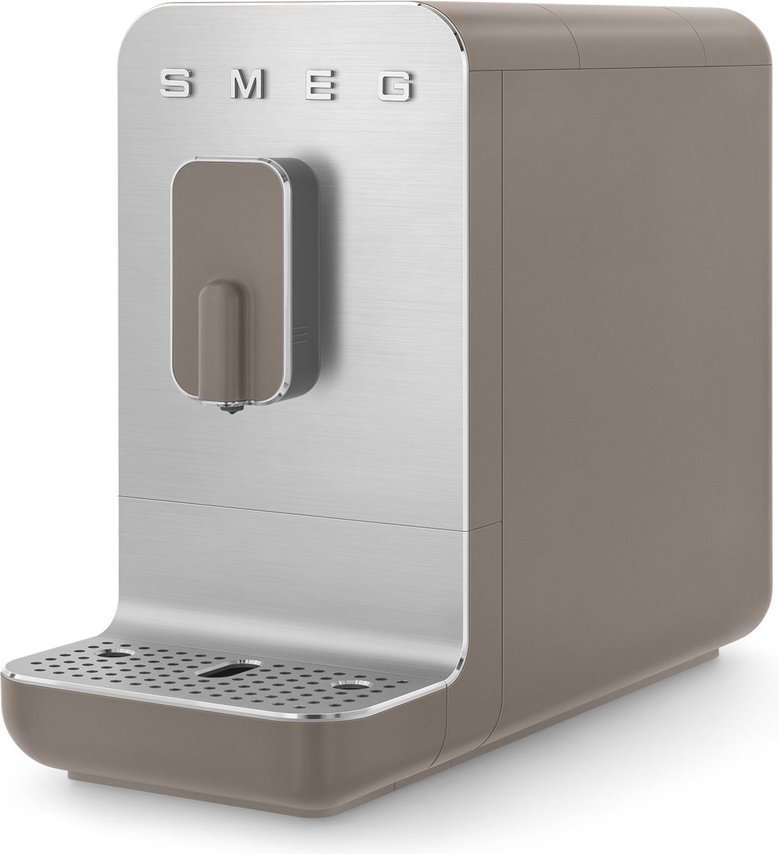Wat vinden we goed aan de SMEG BCC11TPMEU Espressomachine Mat Taupe