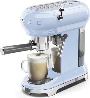 SMEG ECF01PBEU espressomachine pastelblauw