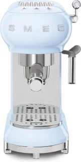 SMEG ECF01PBEU espressomachine pastelblauw