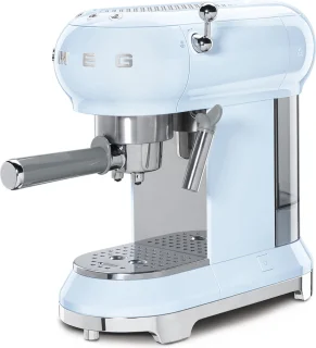 SMEG ECF01PBEU espressomachine pastelblauw