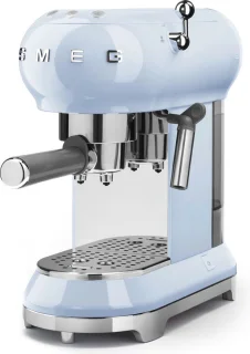 SMEG ECF01PBEU espressomachine pastelblauw