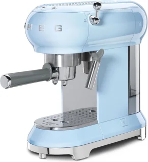 SMEG ECF01PBEU espressomachine pastelblauw