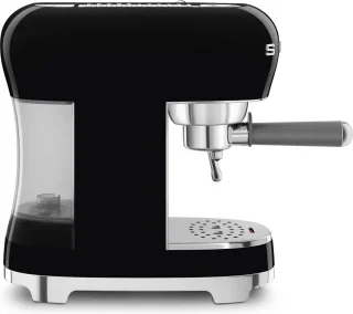 SMEG ECF02BLEU Handmatige espressomachine zwart