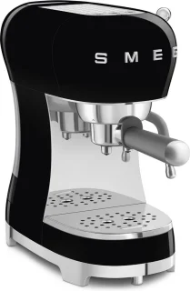 SMEG ECF02BLEU Handmatige espressomachine zwart