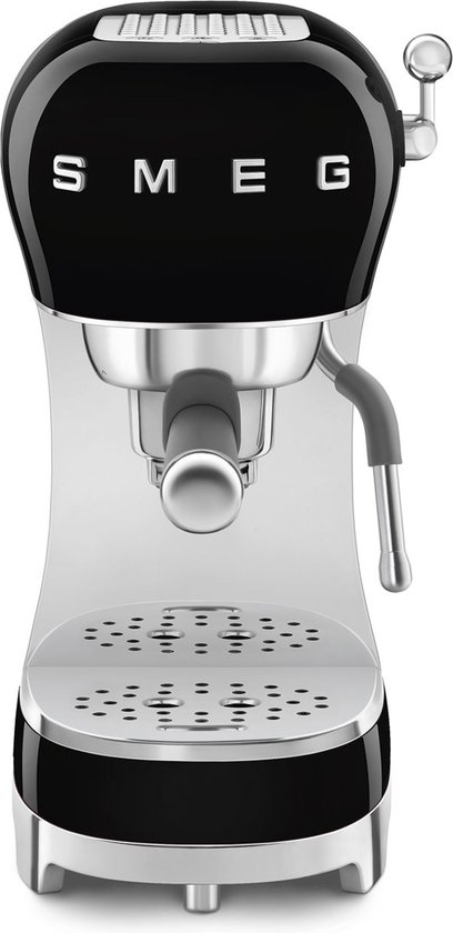 SMEG ECF02BLEU: Stijlvolle Italiaanse espresso met retro charme