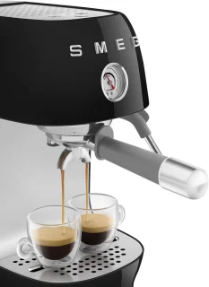 SMEG ECF03BLEU Handmatige espressomachine