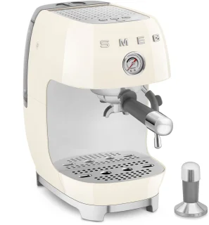 SMEG ECF03CREU Handmatige espressomachine Crème