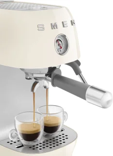 SMEG ECF03CREU Handmatige espressomachine Crème