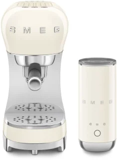 SMEG ECF12CREU Espressomachine Crème