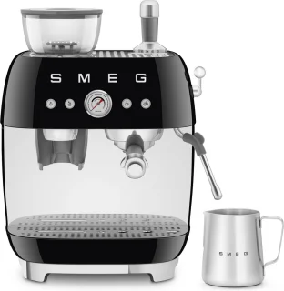 SMEG EGF03BLEU Espressomachine Zwart