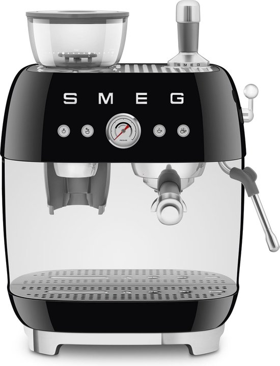 SMEG EGF03BLEU: Italiaanse elegantie en baristakwaliteit in één espressomachine