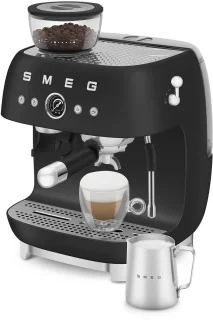 SMEG EGF03BLMEU Espressomachine Mat Zwart