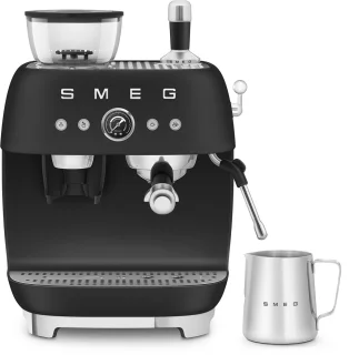 SMEG EGF03BLMEU Espressomachine Mat Zwart