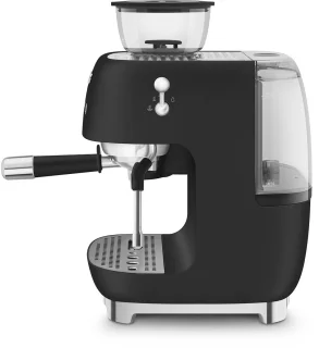 SMEG EGF03BLMEU Espressomachine Mat Zwart