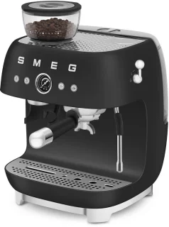 SMEG EGF03BLMEU Espressomachine Mat Zwart