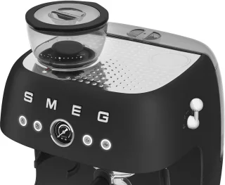 SMEG EGF03BLMEU Espressomachine Mat Zwart