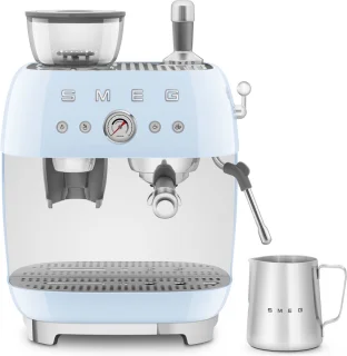 SMEG EGF03PBEU Espressomachine Pastelblauw