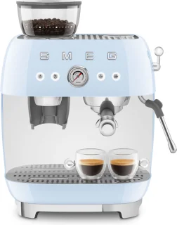 SMEG EGF03PBEU Espressomachine Pastelblauw