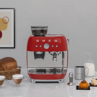 SMEG EGF03RDEU Espressomachine Rood