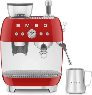 SMEG EGF03RDEU Espressomachine Rood