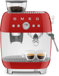 SMEG EGF03RDEU Espressomachine Rood