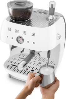 SMEG EGF03WHEU Espressomachine Wit
