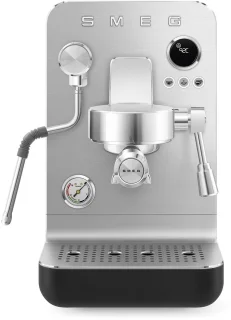 SMEG EMC02BLMEU Espressomachine Minipro Mat Zwart