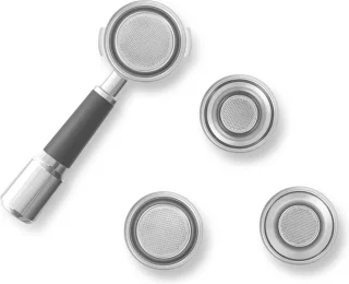 SMEG EMC02BLMEU Espressomachine Minipro Mat Zwart