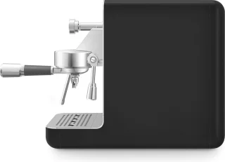 SMEG EMC02BLMEU Espressomachine Minipro Mat Zwart