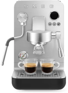 SMEG EMC02BLMEU Espressomachine Minipro Mat Zwart