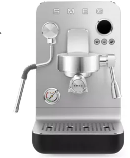 SMEG EMC02BLMEU Espressomachine Minipro Mat Zwart