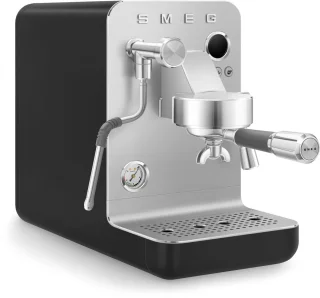 SMEG EMC02BLMEU Espressomachine Minipro Mat Zwart