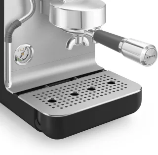 SMEG EMC02BLMEU Espressomachine Minipro Mat Zwart