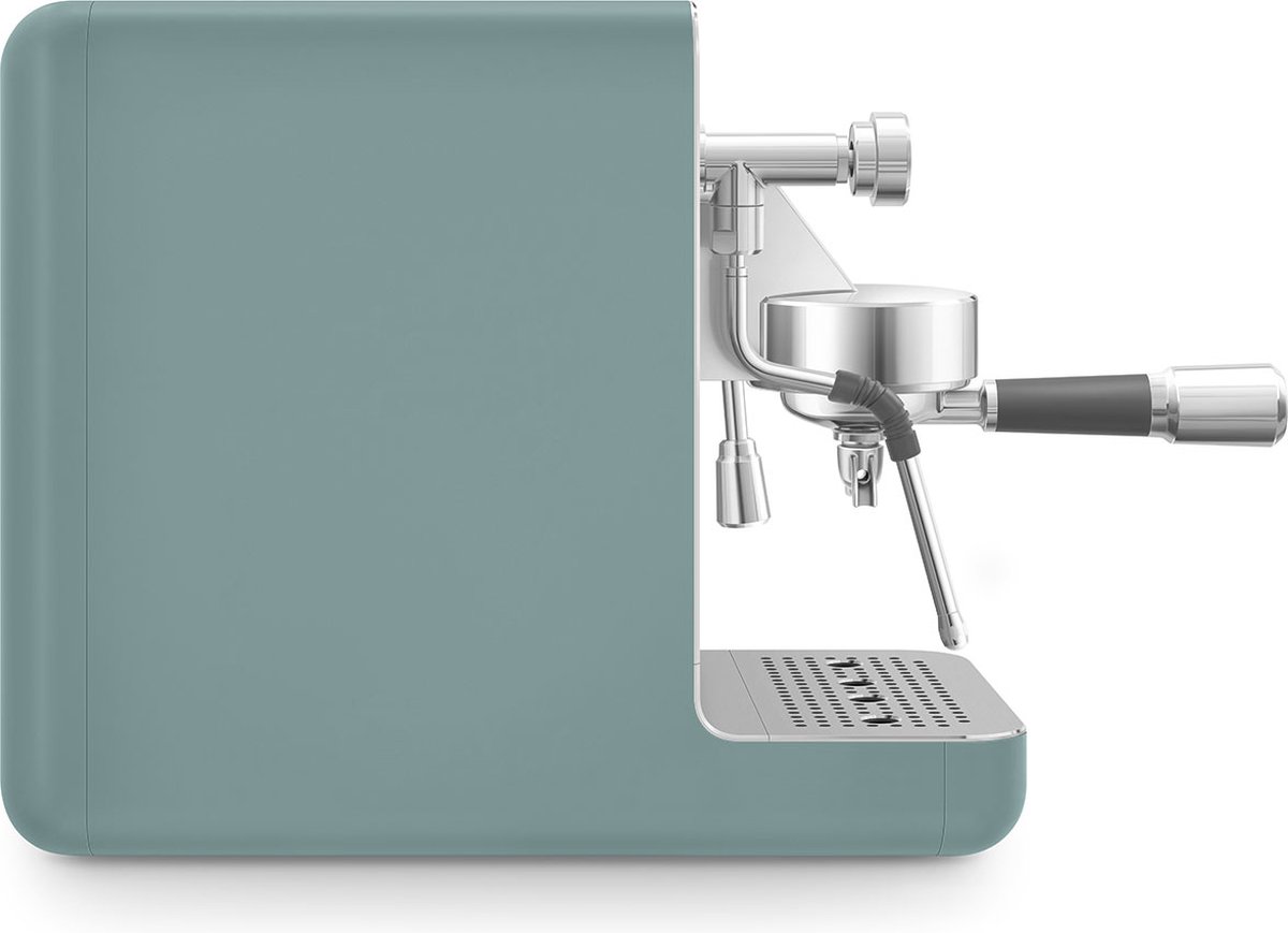Wat vinden we goed aan de SMEG EMC02EGMEU Espressomachine Minipro Emerald Green