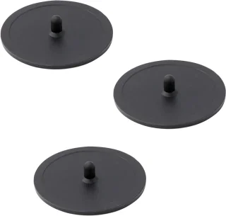 SnelShoppen - 3 stuks blinde filter backflush schijf 50 mm - koffiemachine reinigingsschijf