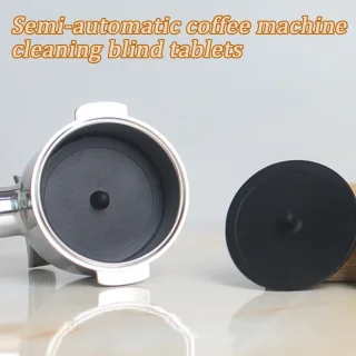 SnelShoppen - 3 stuks blinde filter backflush schijf 50 mm - koffiemachine reinigingsschijf
